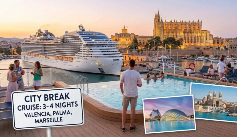 City Break in Nave: 3–4 notti tra Valencia, Palma e Marsiglia